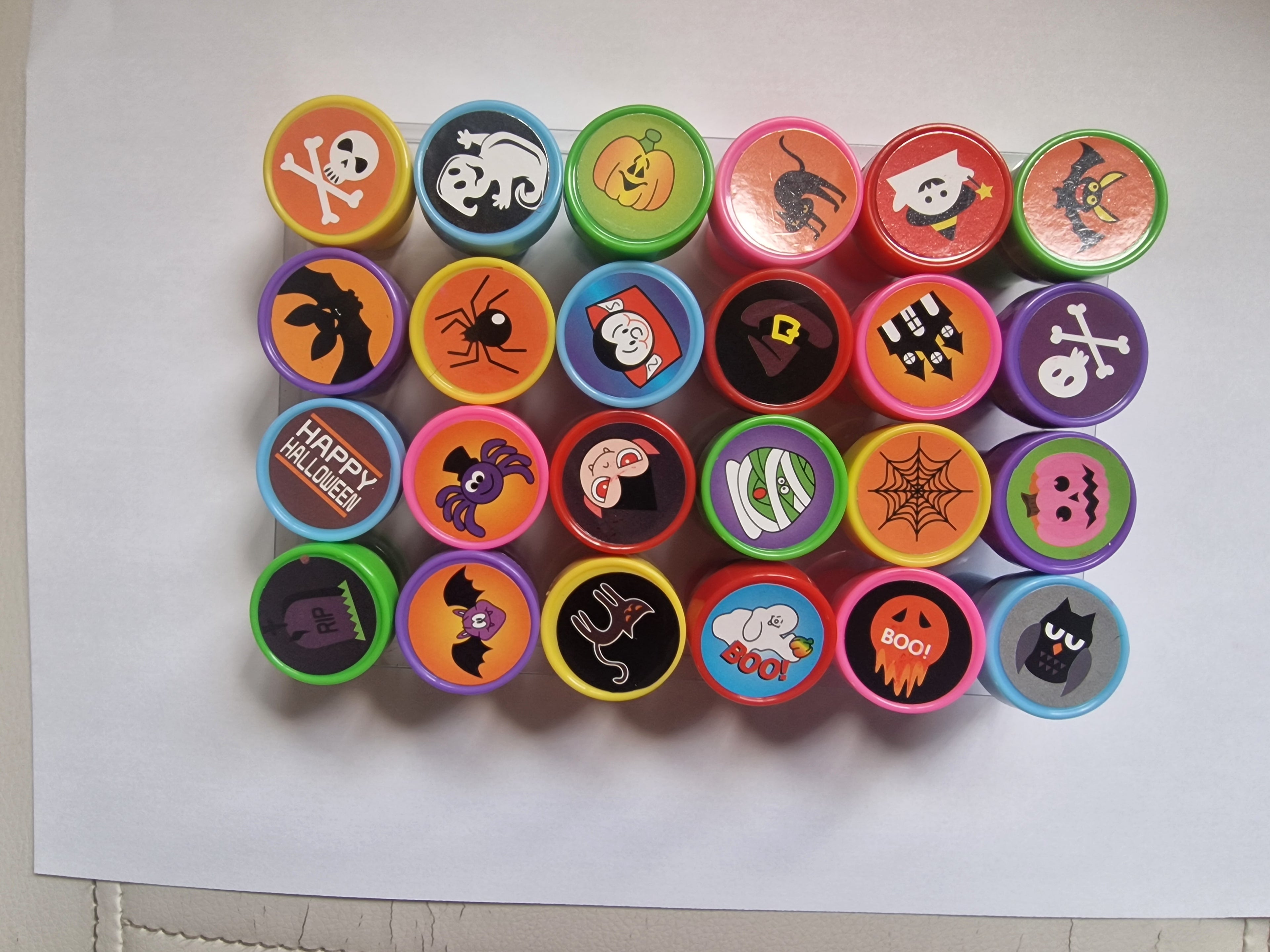 Halloween Rubber Stamps(2Pk)